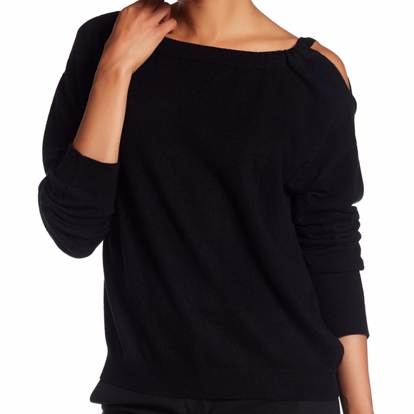 Vince Sweaters - NEW Vince Cashmere Cold Shoulder Tunic Sweater